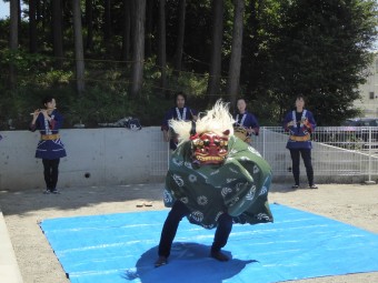 吉田元町獅子舞１