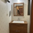 洗面化粧台の交換